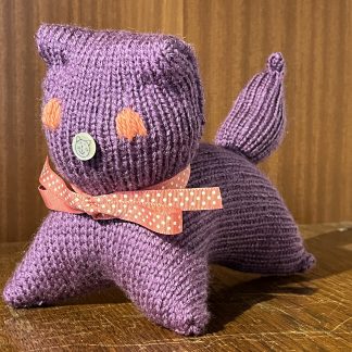 Chat en laine - Violette - CH 202